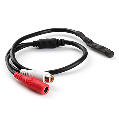 IPMP-0003 - аудио микрофон, RCA изход, 40cm , за видеонаблюдение