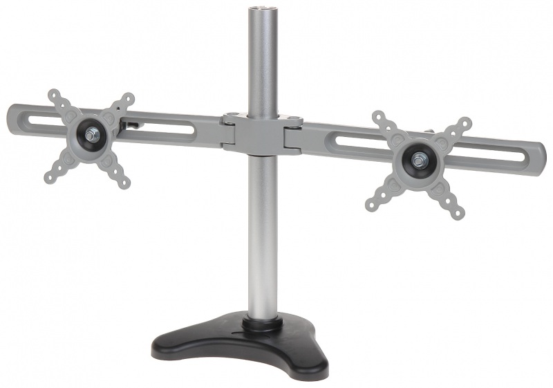 BL103 - Регулируема, Desktop, стойка, за 3 мониторa, с размер 10~24" професионален монитор, дисплей, за видеонаблюдение, DAHUA, 24/7